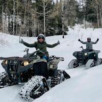 Adventures and Activities: Winter ATV at Reesor Ranch