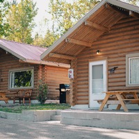 Accommodations: Cabins at Elkwater Lake Lodge & Resort  Photo by Plain Girl Life Productions